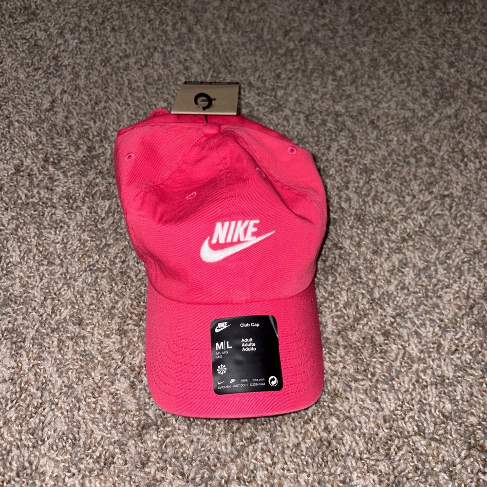 Nike pink Cap